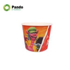 Jednorazové vedrá na papier pre popcorn